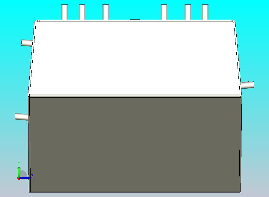 1995年款KTM LC4 400副车架内安装的附加油箱