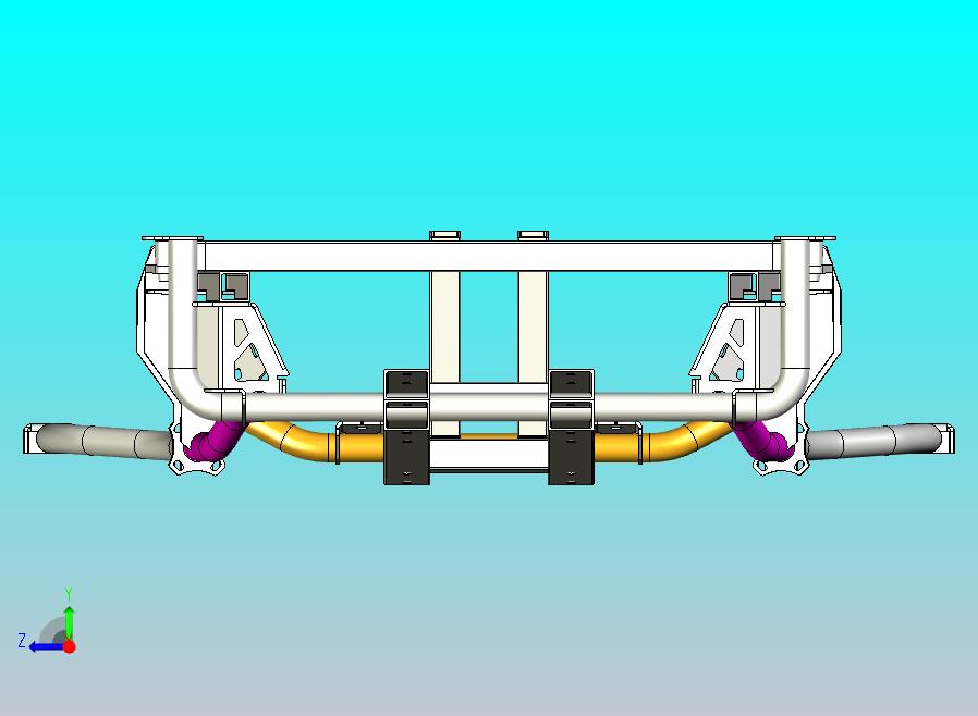 福特野马6代前副车架