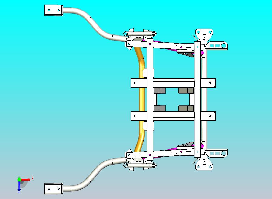福特野马6代前副车架