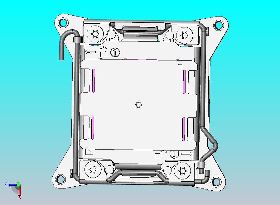 CPU插座LGA2011 标准 ILM
