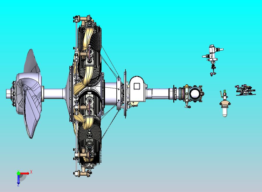 LeRhone旋转发动机