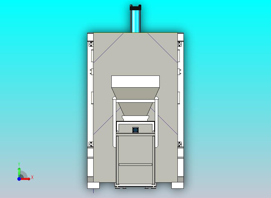 带自动馈线的液压压机
