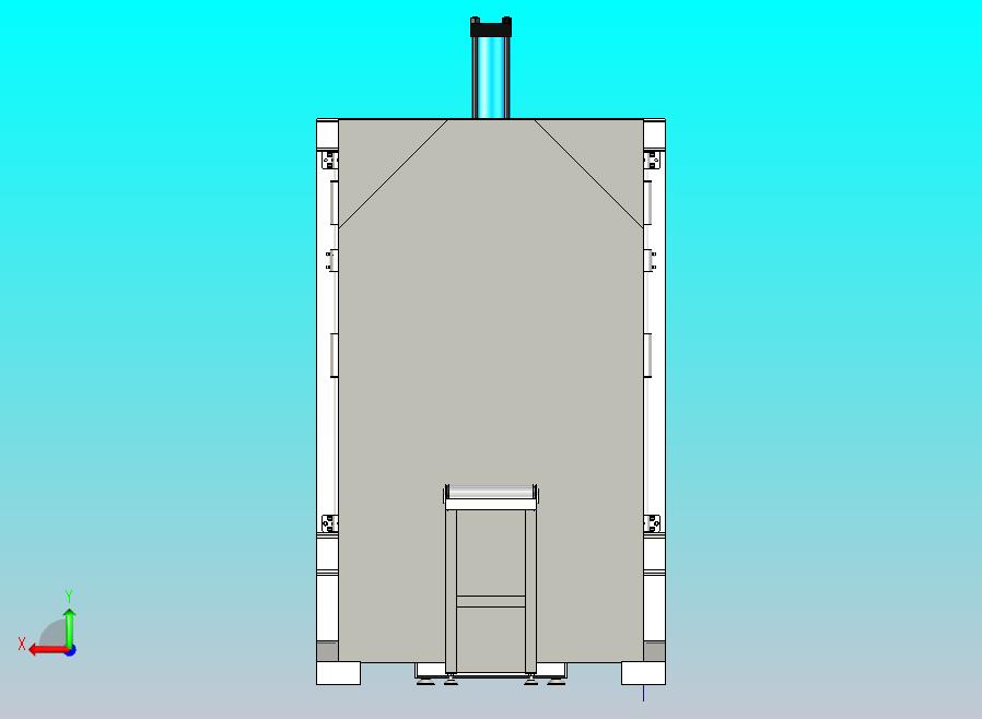 带自动馈线的液压压机