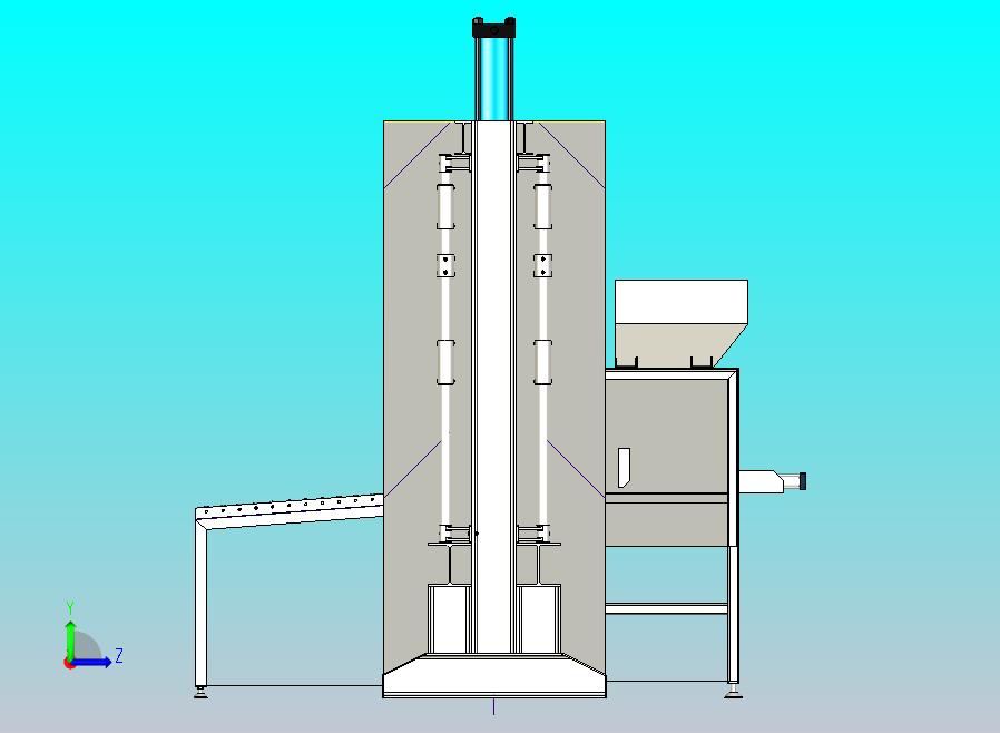带自动馈线的液压压机