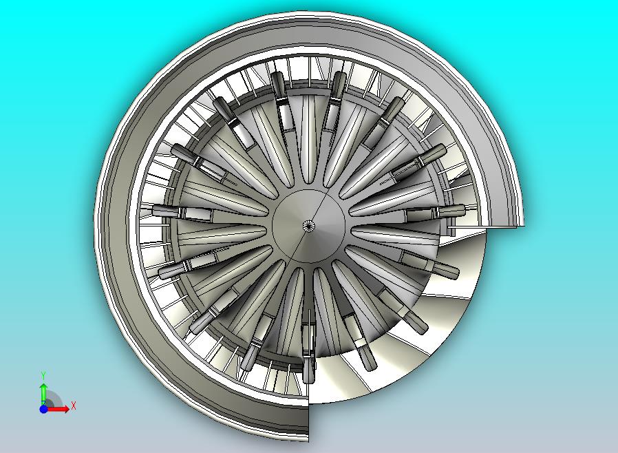 高旁路涡轮风扇喷气发动机