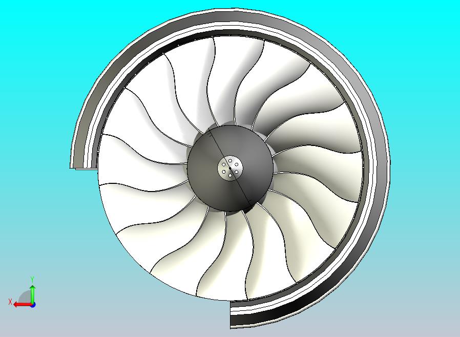 高旁路涡轮风扇喷气发动机