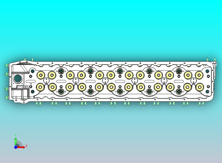 缸体Merlin63 发动机头