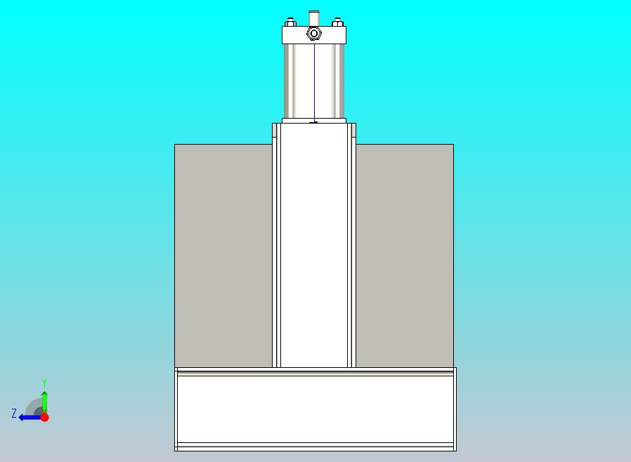 简单的液压杆弯曲压机
