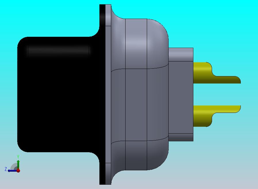 连接线DB9 接口母头部分