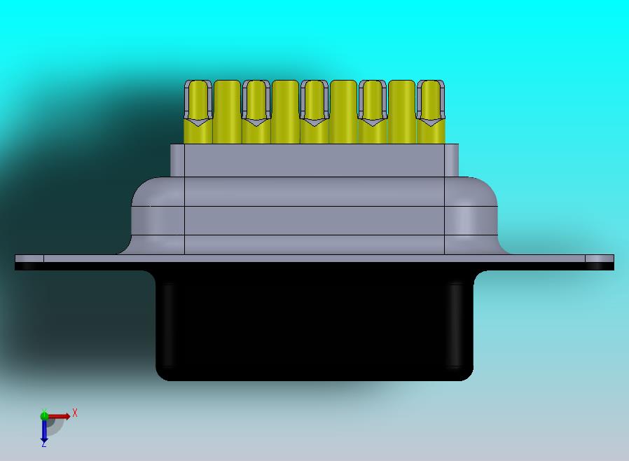 连接线DB9 接口母头部分
