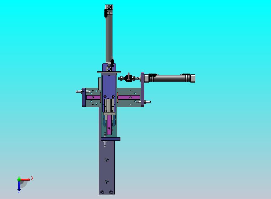 光纤芯翻转组件