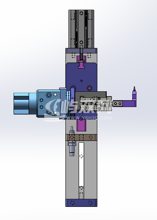 光纤芯翻转组件