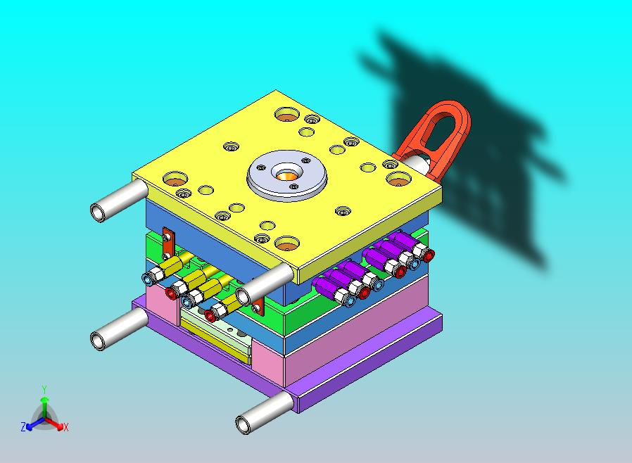 螺丝支架模具设计