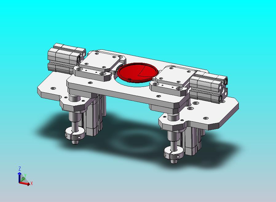 圆形产品码垛机构