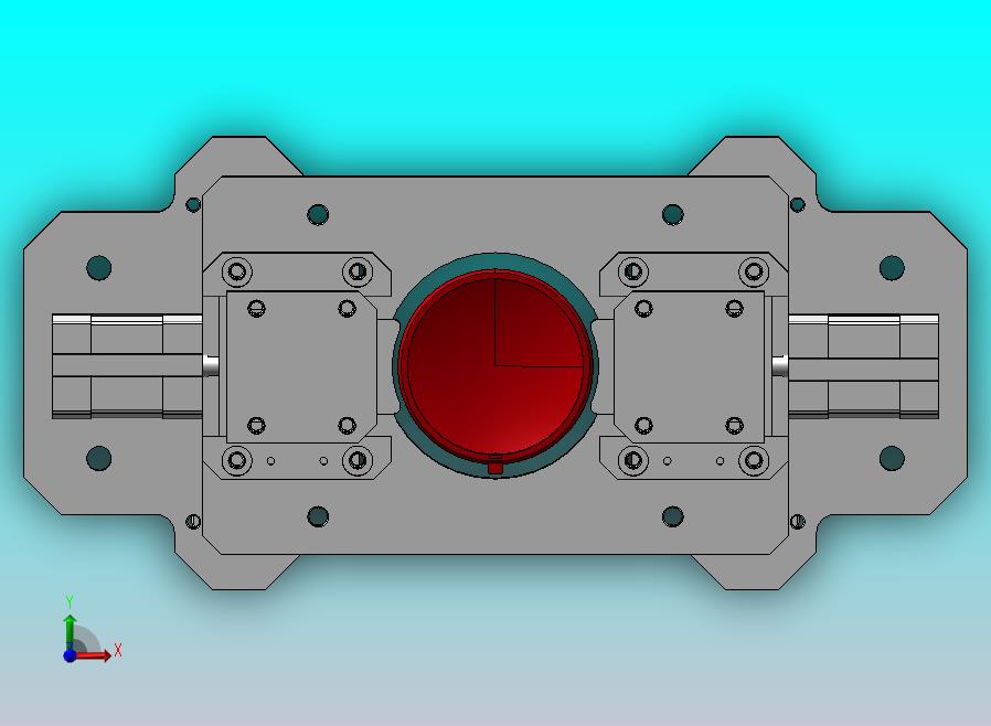 圆形产品码垛机构