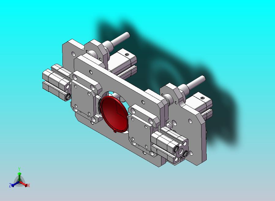 圆形产品码垛机构
