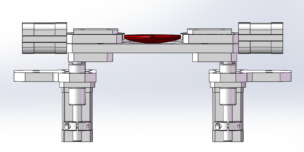 圆形产品码垛机构