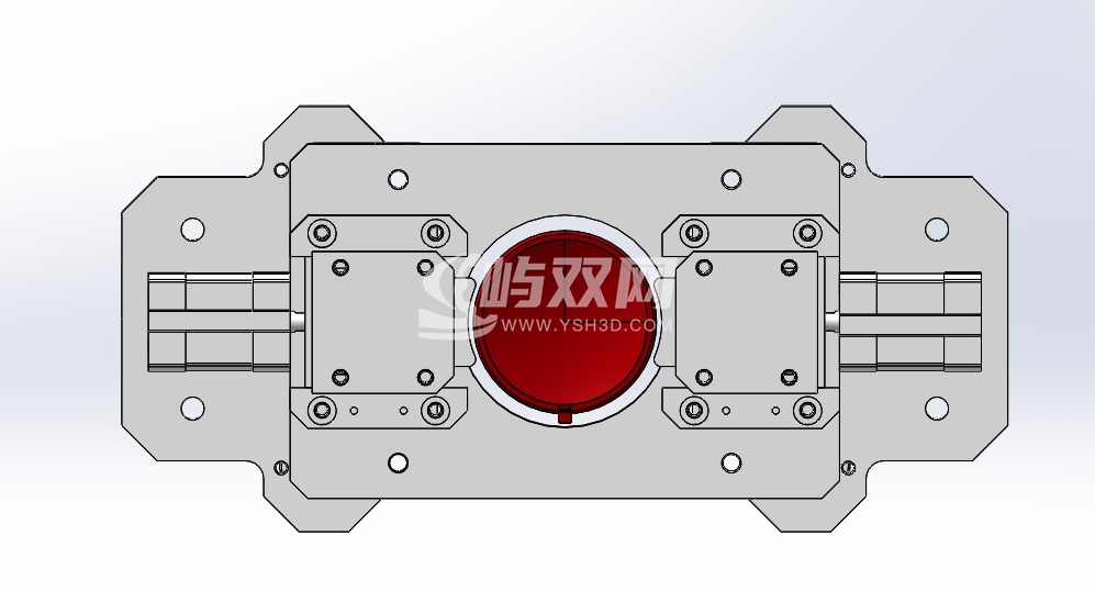 圆形产品码垛机构