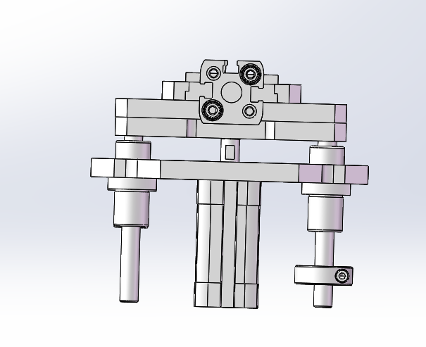 圆形产品码垛机构