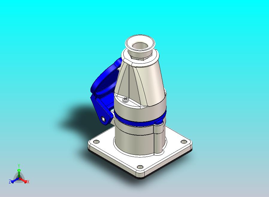 直板安装插座和插头 32A 230v