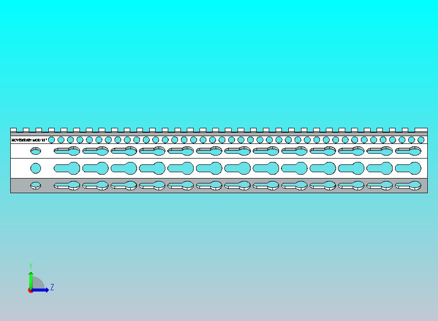 诺维斯克钥匙 MOD 13