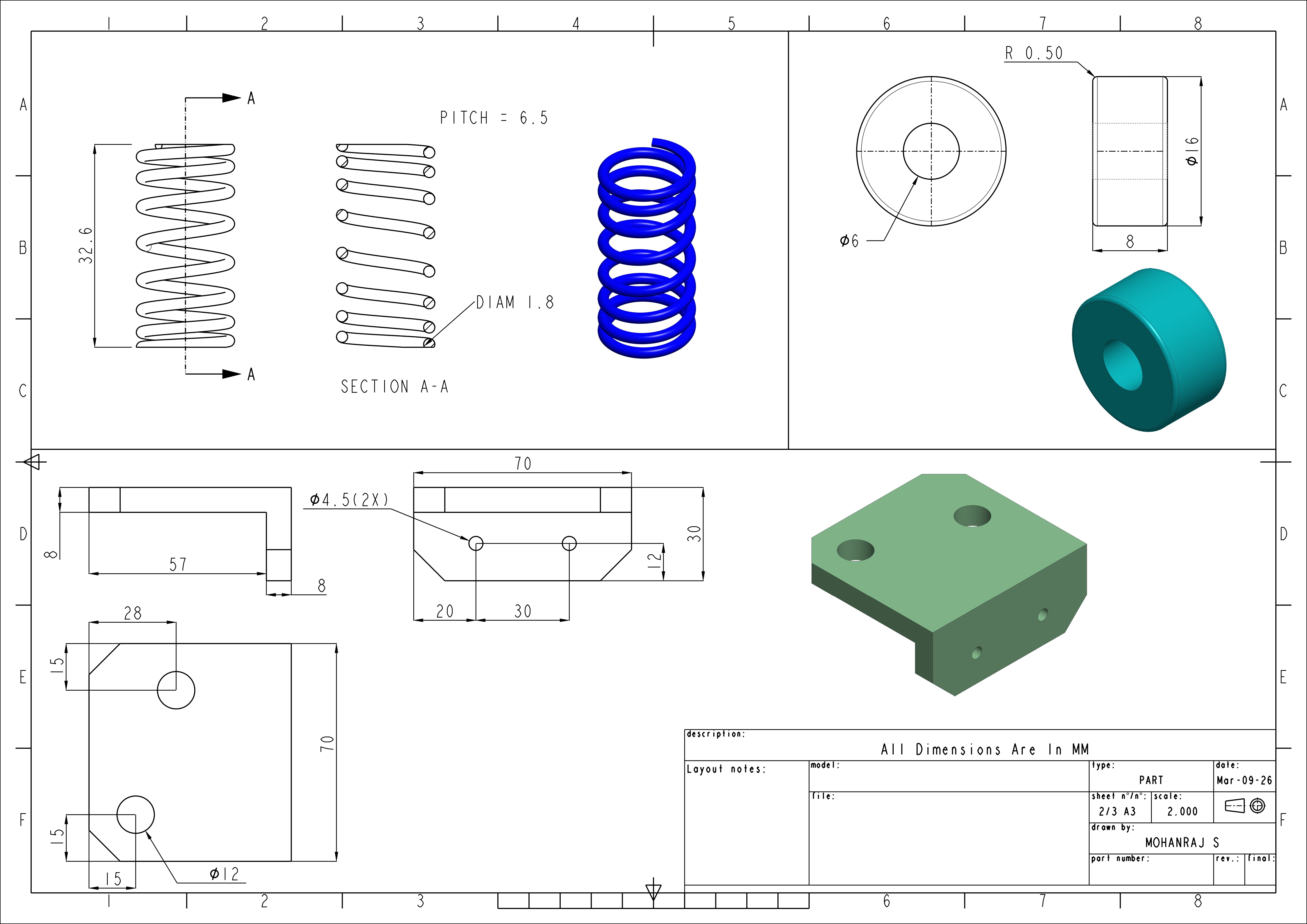 凸轮和滚子从动件