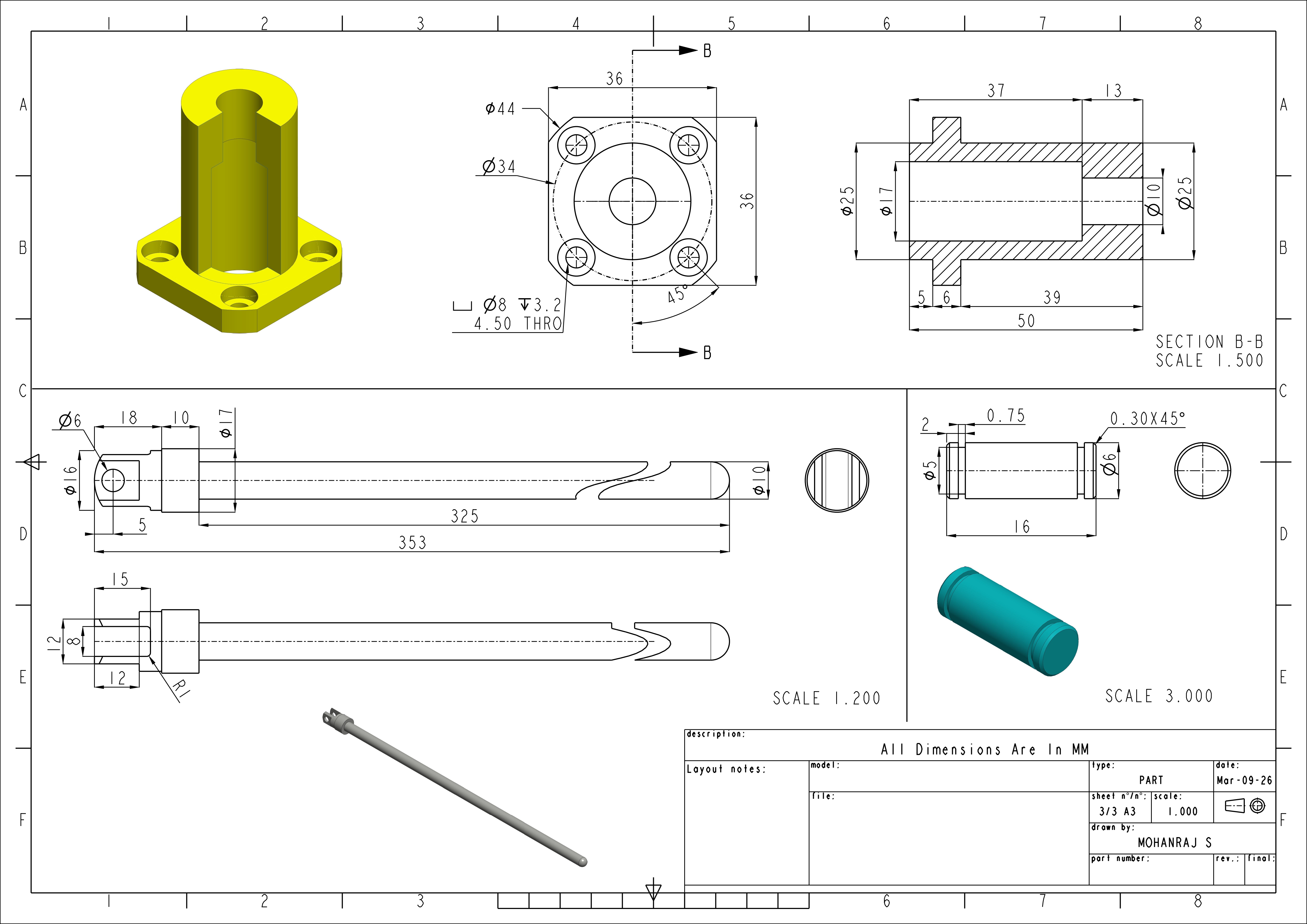 凸轮和滚子从动件