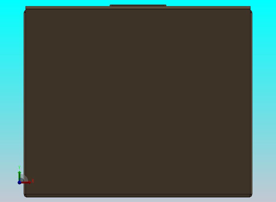 顶部固定的胶合角纸箱