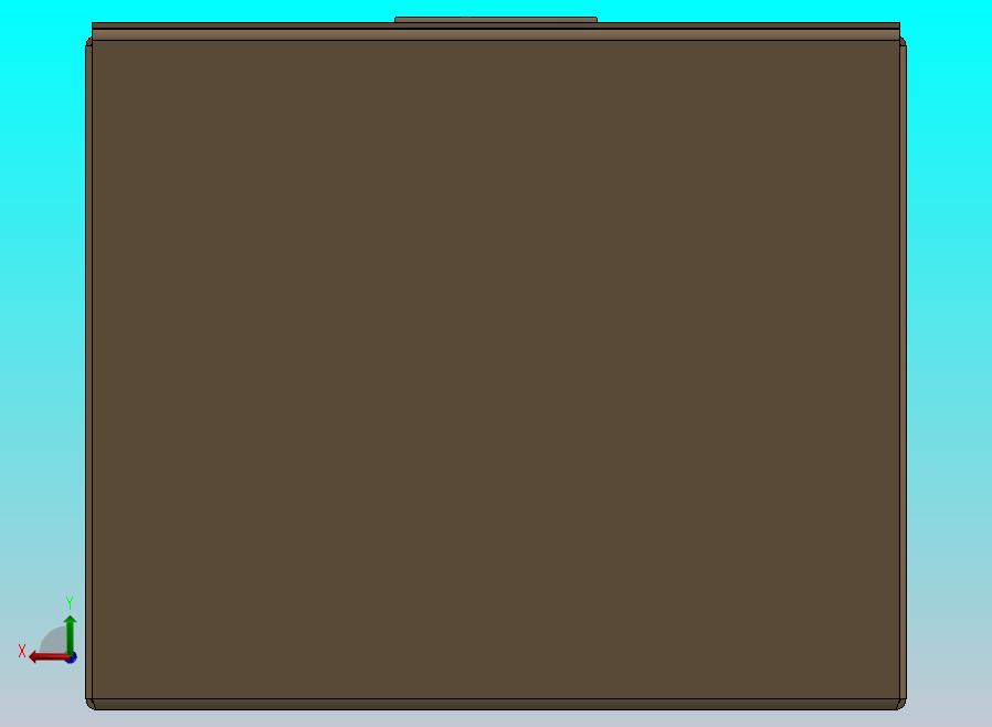 顶部固定的胶合角纸箱