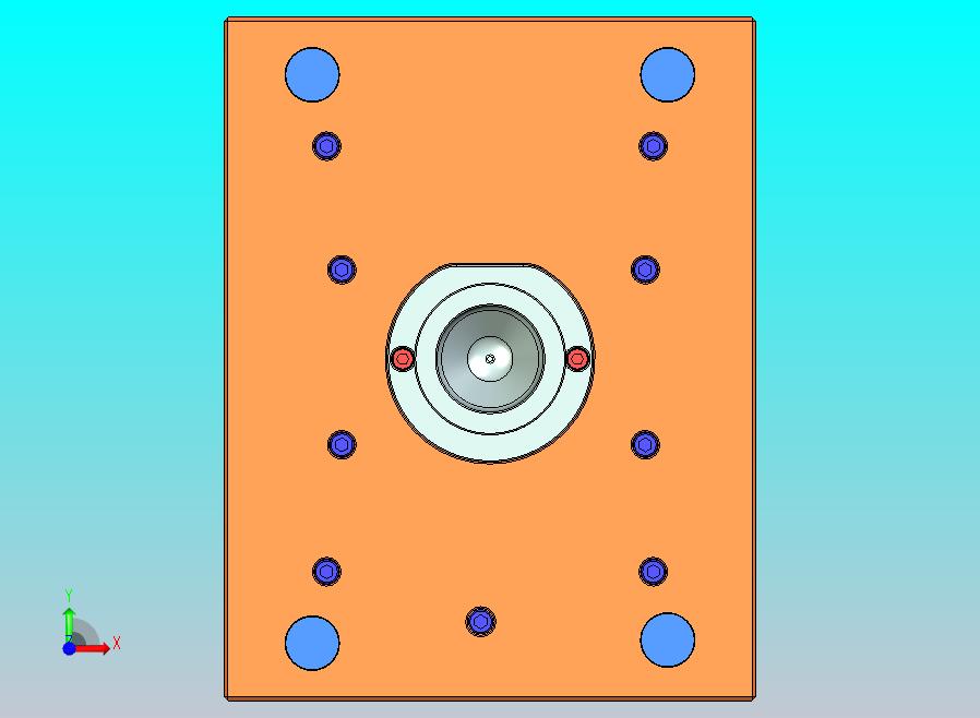 家用除尘机盖板1+1塑胶模具