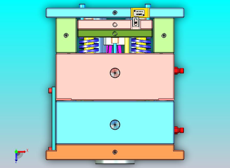 家用除尘机盖板1+1塑胶模具