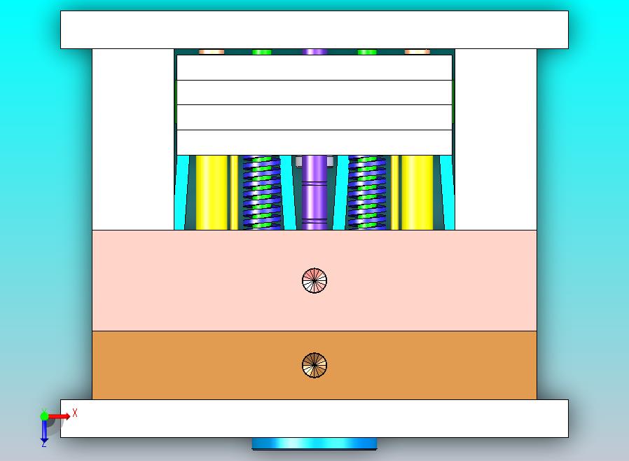 洗衣机倒扣盖子模具设计