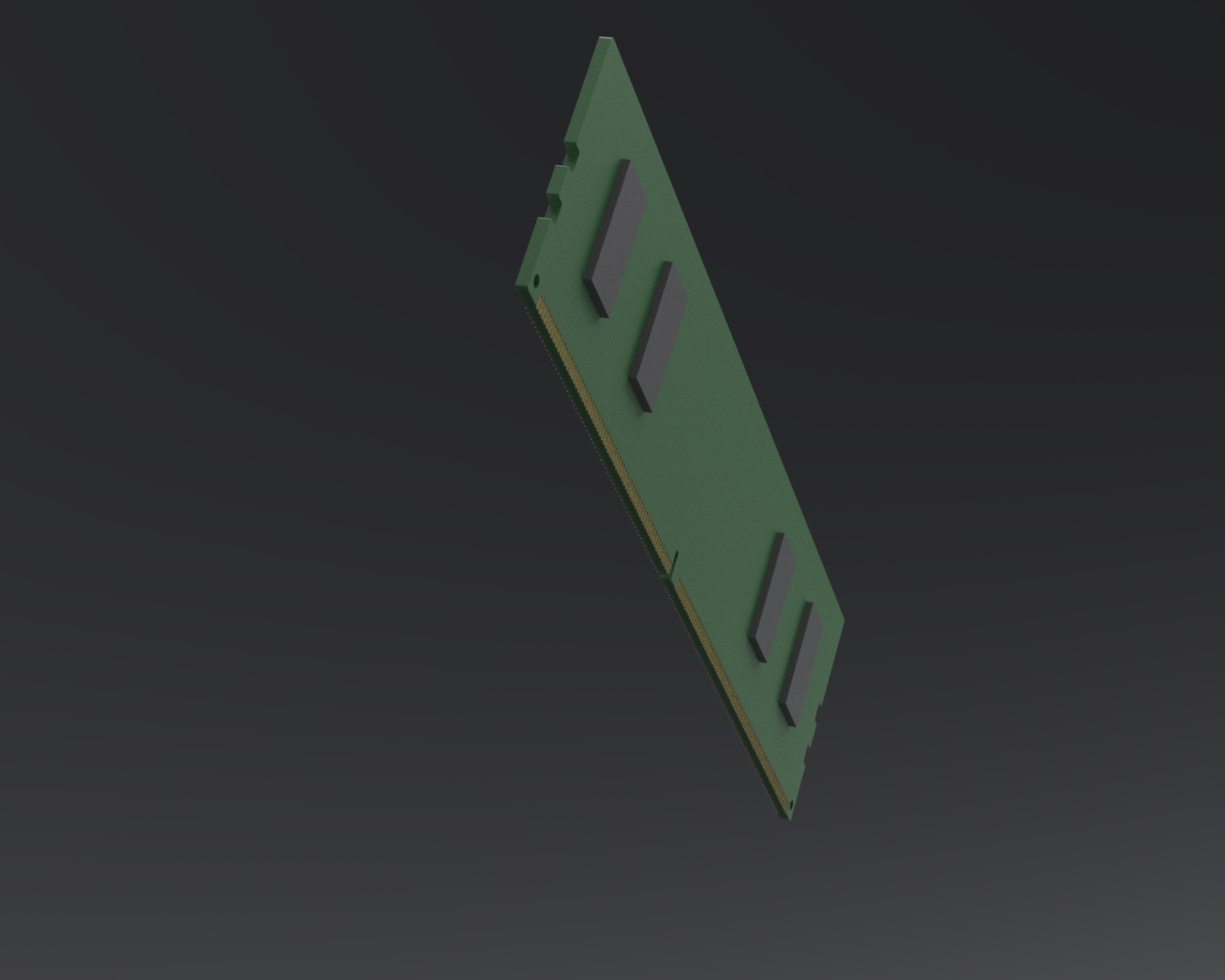 16GB DDR4 DIMM内存条（288针）（简化版）