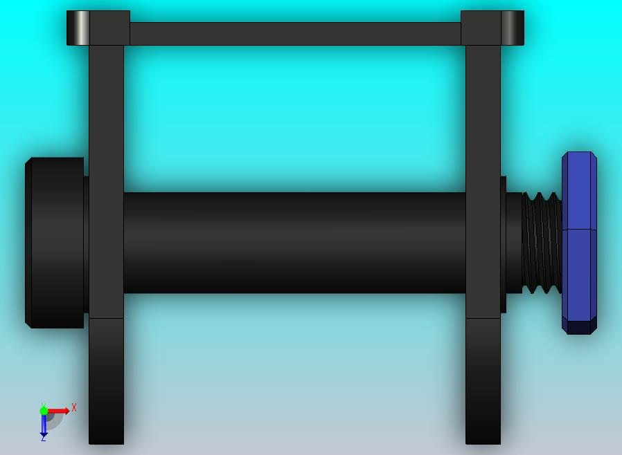 焊料卷盘桌面支架