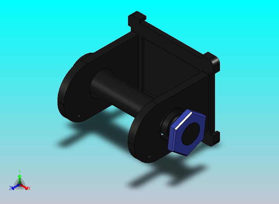 焊料卷盘桌面支架