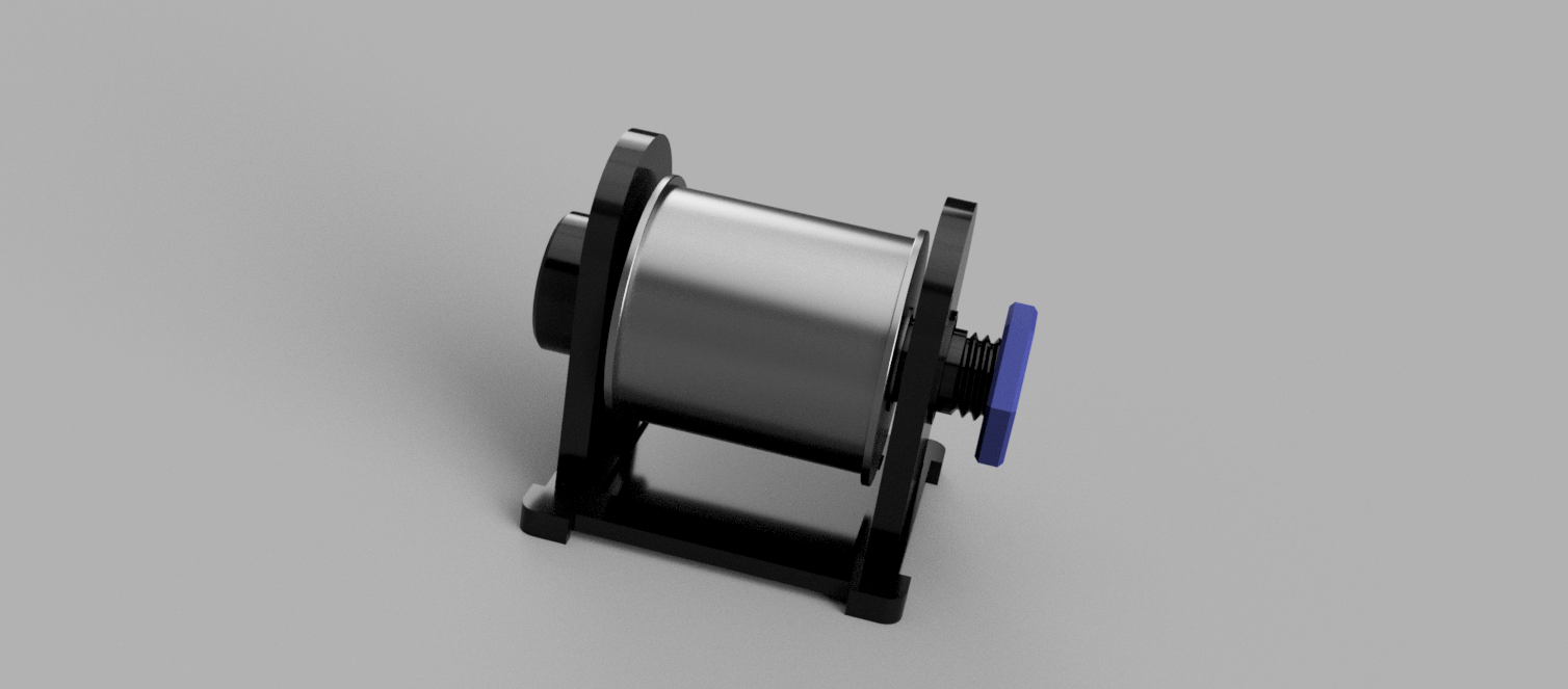 焊料卷盘桌面支架