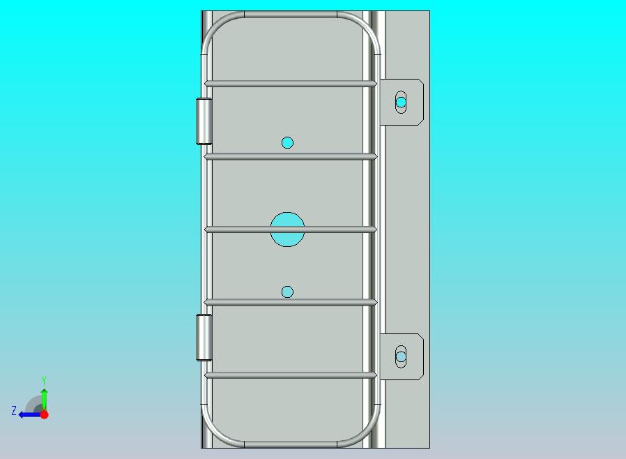重型尾灯护板支架
