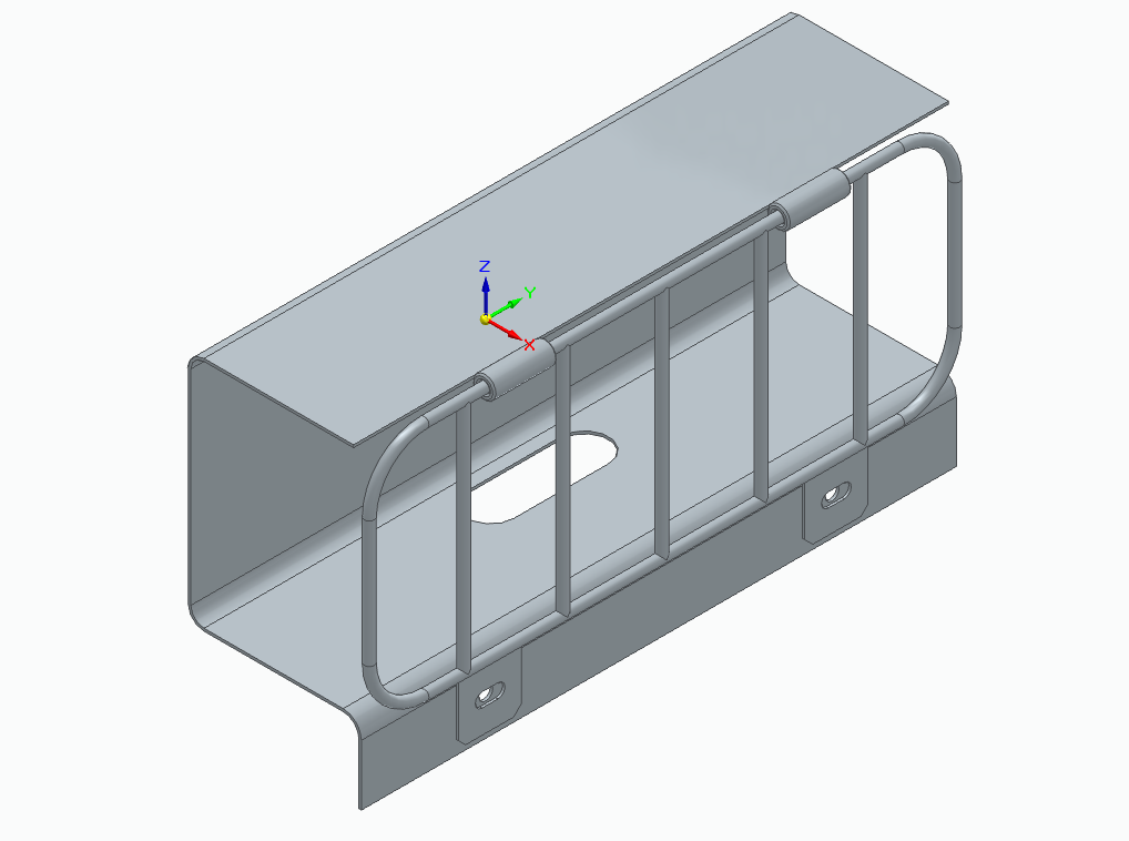 重型尾灯护板支架