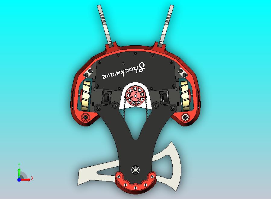 冲击波机器人V2.5，3磅（仅供参考）