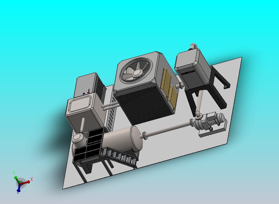 紧凑型锅炉和循环系统