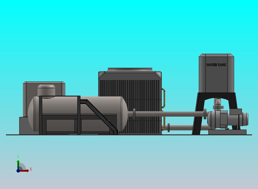 紧凑型锅炉和循环系统