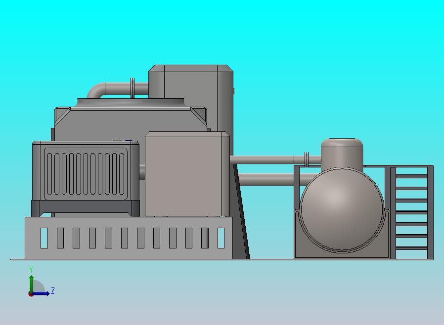 紧凑型锅炉和循环系统