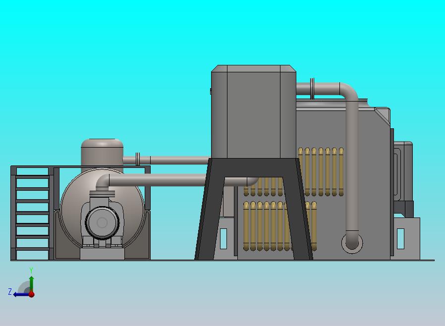紧凑型锅炉和循环系统