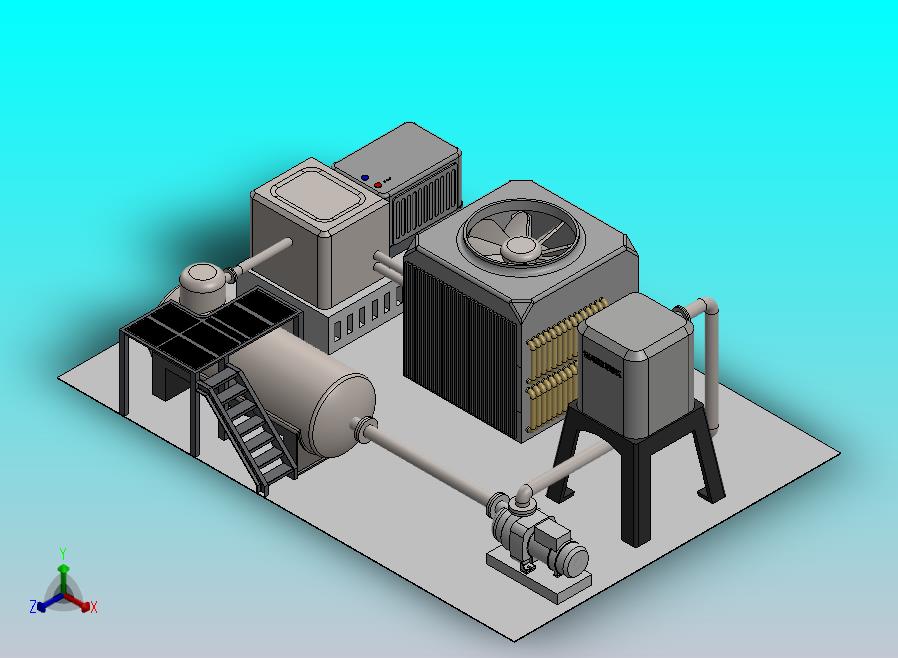 紧凑型锅炉和循环系统