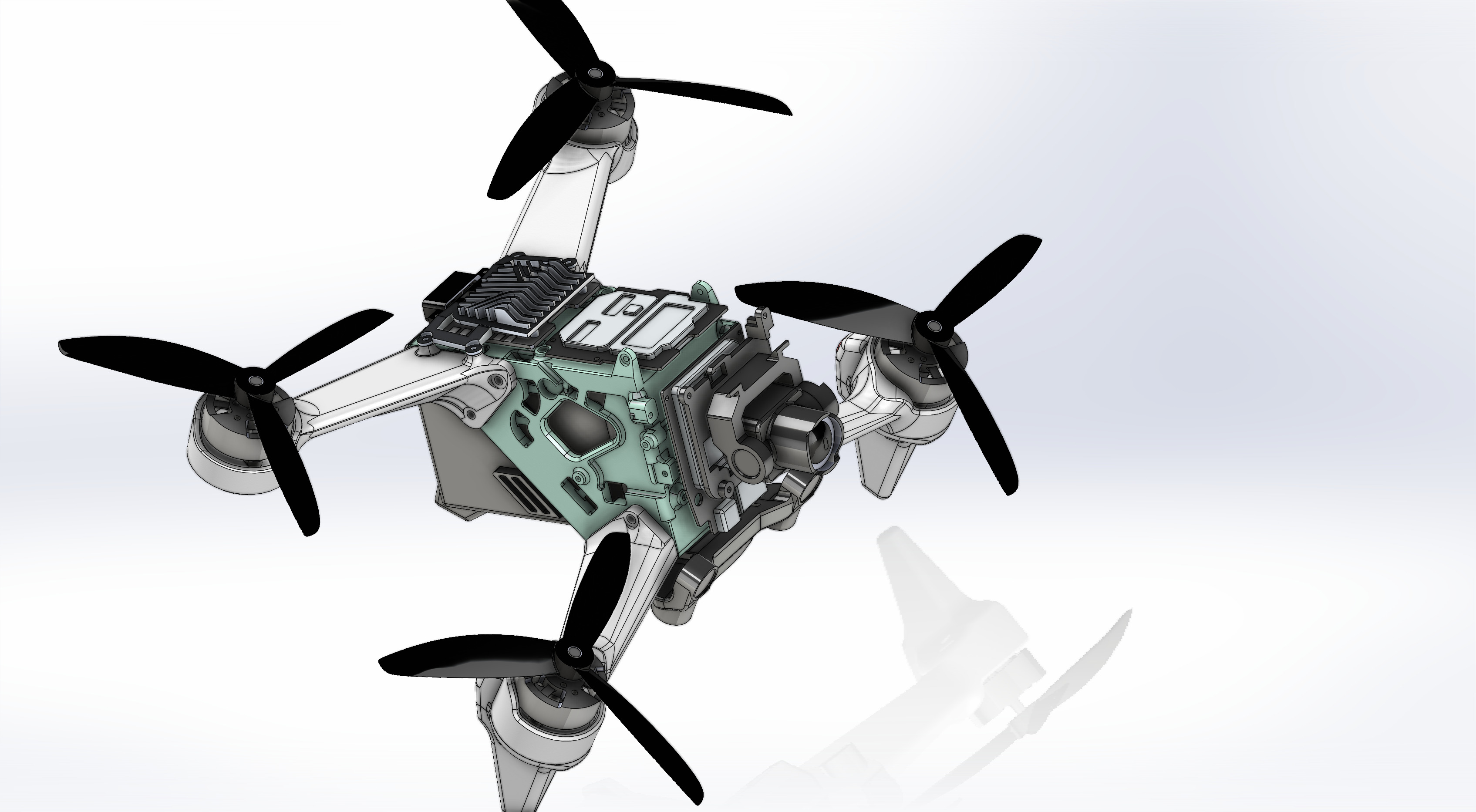 大疆FPV 3D打印机架