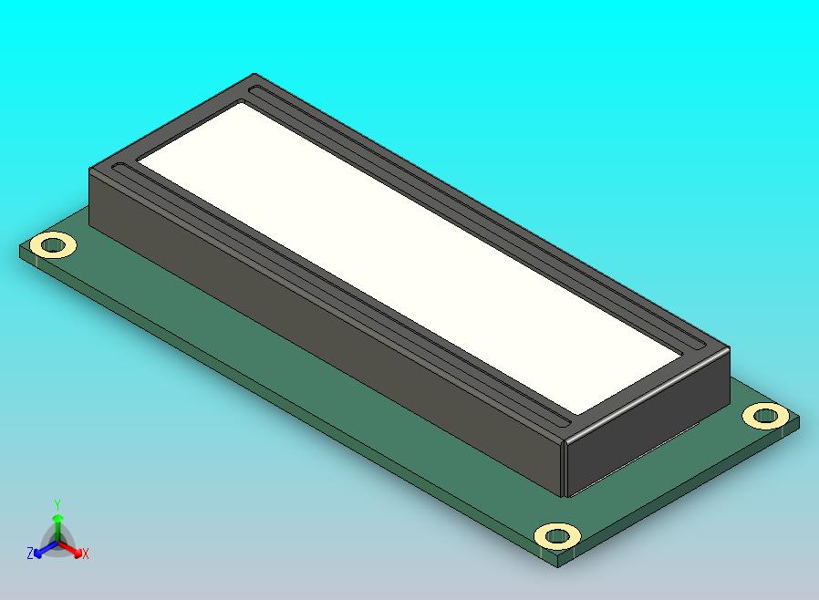 Displaytech 162J 16x2液晶显示模块