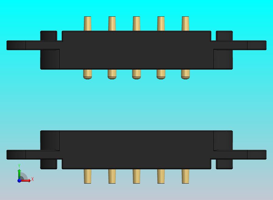 5 针磁性 Pogo 连接器