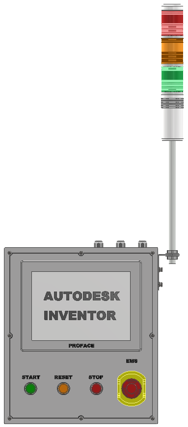 带内置指示器的触摸屏