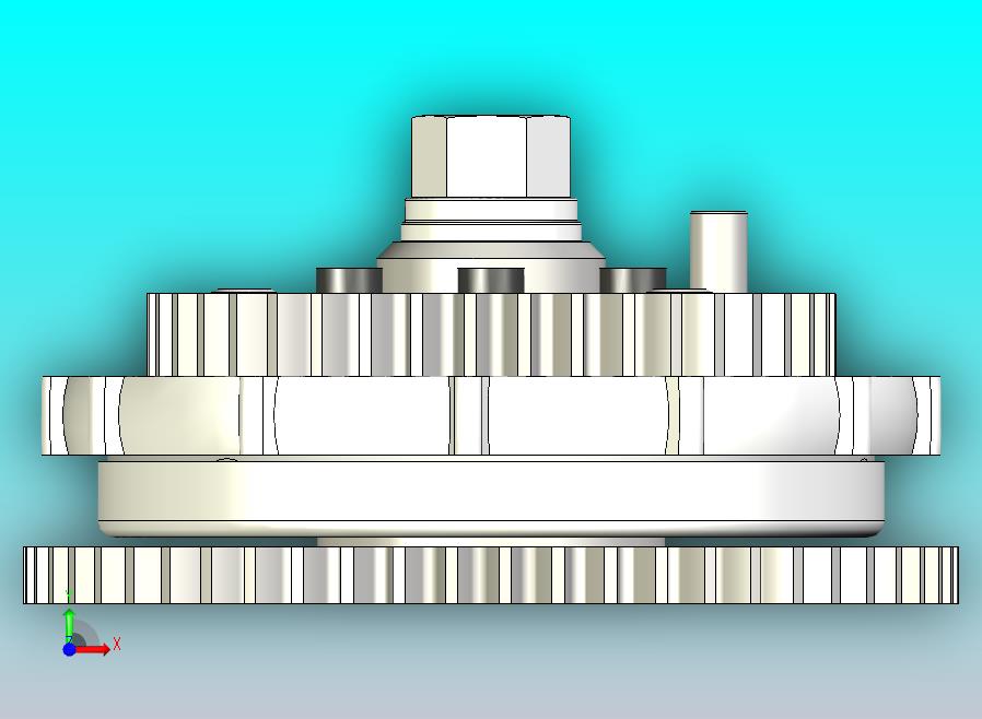 铃木 GT750 启动离合器