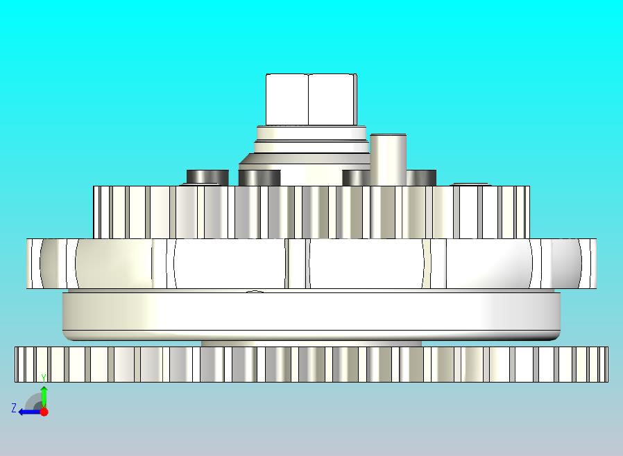 铃木 GT750 启动离合器